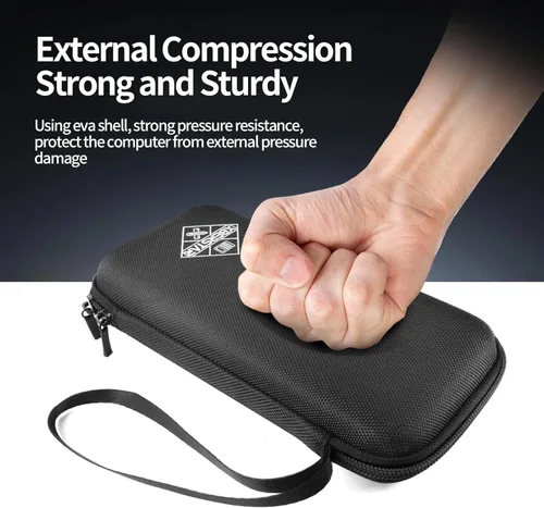 Vista 7 de Xberstar, estuche duro de EVA para guardar y transportar calculadora gráfica de Texas Instruments y otros elementos TI-84 / 83 / Plus CE, estuche