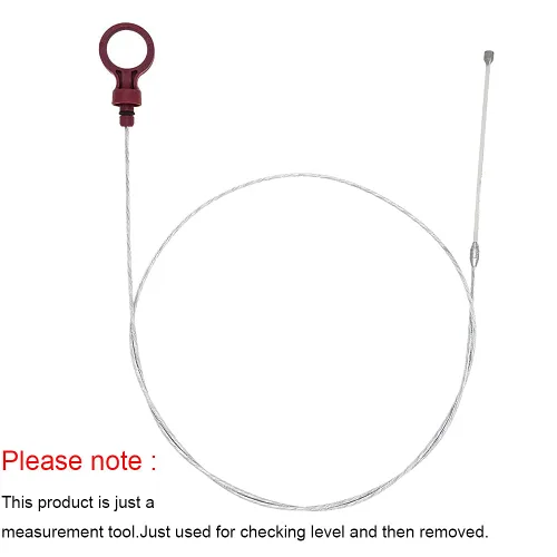 Vista 5 de Varilla de medición de transmisión automática para Chrysler Jeep Dodge - Herramienta de nivel con instrucciones Verifique el nivel de aceite fluido
