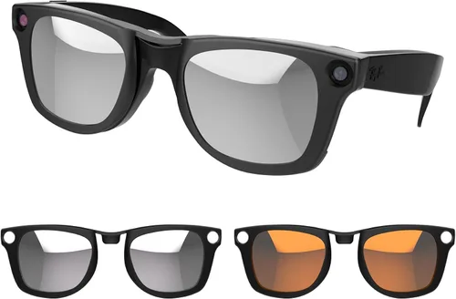 Vista 13 de HiBloks - Clip polarizado para Ray-Ban Meta Wayfarer