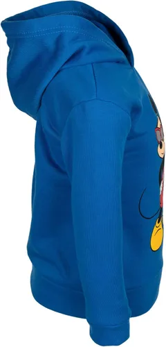 Vista 3 de Disney Sudadera con capucha de Mickey Mouse para niños pequeños color rojo 2T Rojo