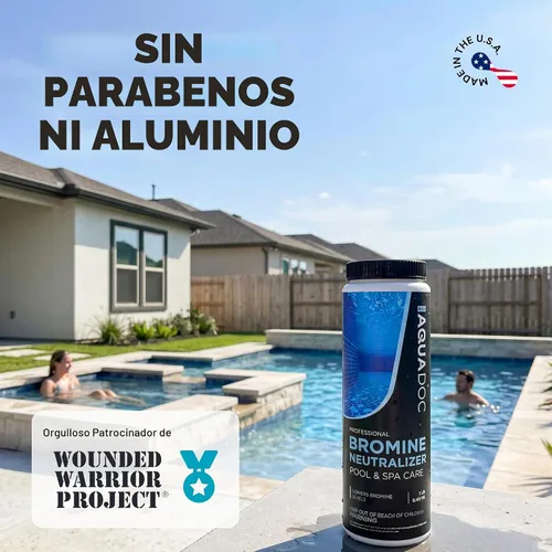 Vista 8 de AquaDoc Neutralizador de bromo para piscinas y jacuzzis - Tiosulfato