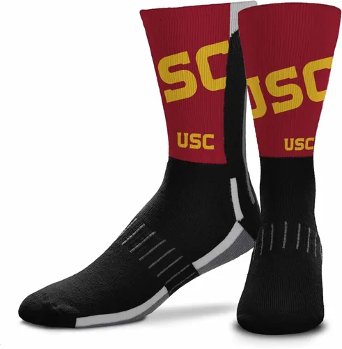 Vista 46 de For Bare Feet NCAA Adult State and University Crew Socks - Polyester blend - Unisex - High-performance socks provide