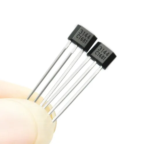 Vista 4 de Gikfun A3144/OH3144/AH3144E Sensor de efecto Hall Detector magnético para Arduino (paquete de 20 piezas) EK1325
