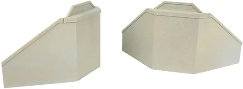 Vista 9 de Walthers Cornerstone Puente de ferrocarril de doble vía Pilar concreto pkg(2) 933-4553 HO Escala Modelo Ferrocarril - Kit de estructura