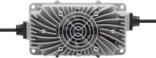 Vista 3 de Cargador de batería impermeable para carrito de golf de 36 voltios y 6 amperios para carrito de golf EZGO EZ-GO TXT, con enchufe en D/enchufe