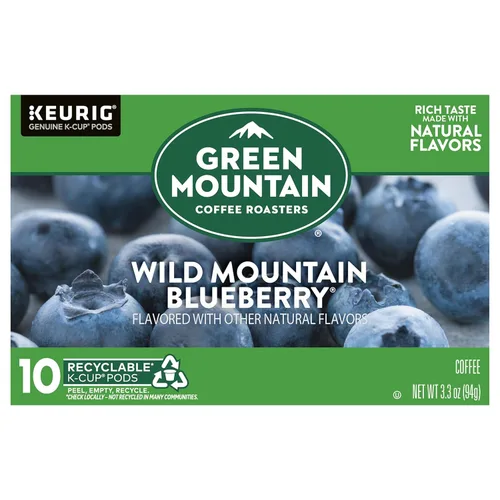 Green Mountain Coffee Roasters, Café Wild Mountain Blueberry, 3.3 onzas