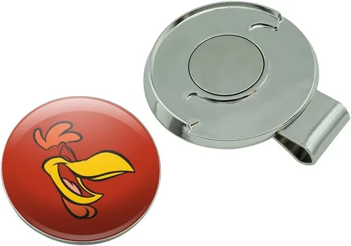 Vista 4 de GRAPHICS & MORE Looney Tunes Foghorn Leghorn - Clip para sombrero de golf con marcador magnético