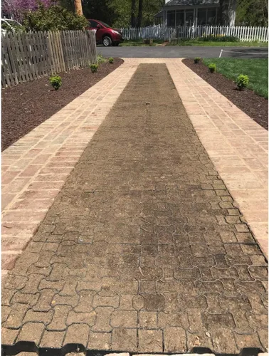 Vista 4 de 11 sq ft/4pcs Pack Permeable Pavers Grass Grid for Driveway, Patio RV Pad, Stables, Gravel, Fire Lanes, Outdoors Road DIY, Load is up to 97000+ lbs