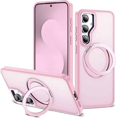 Vista 72 de Funda compatible con Samsung Galaxy S22 y S23 Ultra con soporte de anillo magnético giratorio 360 compatible con protección militar Mag-Safe, funda