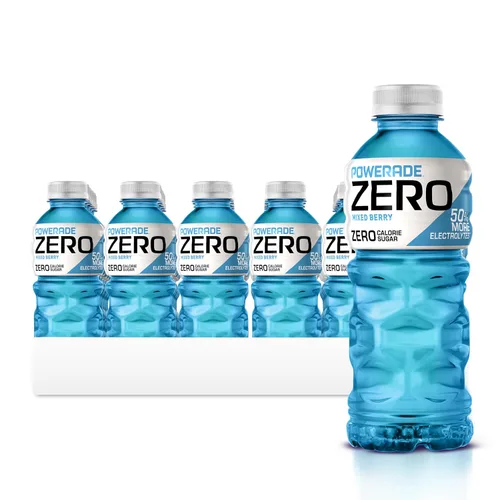 Vista 17 de POWERADE, Bebidas deportivas mejoradas con electrolitos con vitaminas, ponche de frutas, 20 onzas líquidas (paquete de 8)