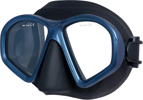 Vista 7 de IST MP203 Hunter Twin Tinted Lens Low Volume Buceo Snorkeling Máscara de Pesca Submarina