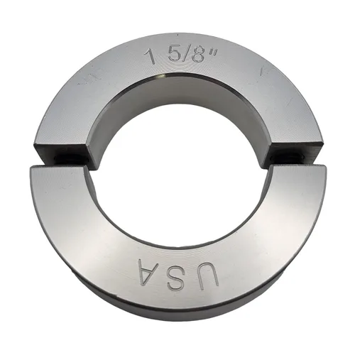 Vista 7 de Diámetro de orificio de 0.50 pulgadas - Abrazadera del collar de eje de dos piezas - Aluminio 2024 (paquete de 1)