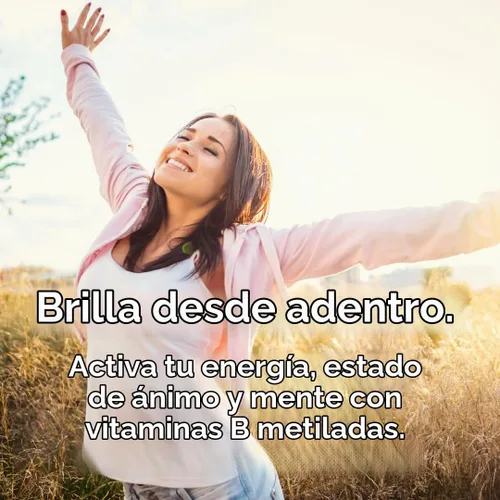 Vista 5 de Paradise Herbs & Essentials Earth's Blend Complejo B metilado 60 cápsulas