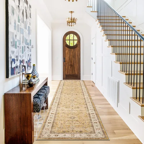 Vista 59 de Alfombra de pasillo lavable de 2 x 3 pies - Alfombra antideslizante resistente a las manchas, alfombras y tapetes de cocina duraderos