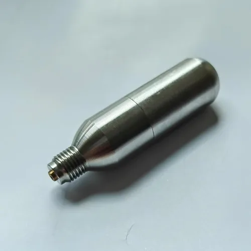 Vista 8 de Cartuchos de CO2 recargables para soda/paintball (paquete de 1), 0.28 oz, cápsulas recargables con rosca UNF 3/8-24