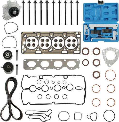 LUW/LWE 1.8 Ecotec Juego completo de juntas con correa dentada y kit de herramientas para Chevy Para GM 1.8L 2011-2018 Kit 2