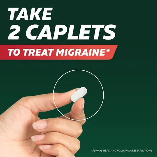 Vista 13 de Excedrin Comprimidos para aliviar la migraña para aliviar los síntomas de la migraña - 200