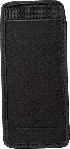 Vista 2 de Can Cooler Bottle Wrap - Outline of Scotland with the Sinclair clan family tartan. Creative Studios Scottish Tartans