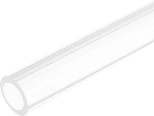 Vista 11 de MECCANIXITY Tubo de plástico rígido redondo transparente de acrílico 2 mm ID 4 mm OD 305 mm (12 ") para lámparas y linternas, sistema