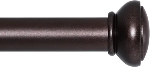 Vista 12 de SIMEWIN Barras de cortina para ventanas de 28 a 120 pulgadas, ajustable, de 1 pulgada de diámetro, juego de cortinero decorativo para ventana