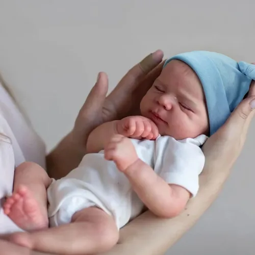 CHAREX Muñecas de bebé Reborn realistas para niños - Muñecas de bebé recién nacido de 18 pulgadas para dormir, muñecas Reborn con cuerpo de tela