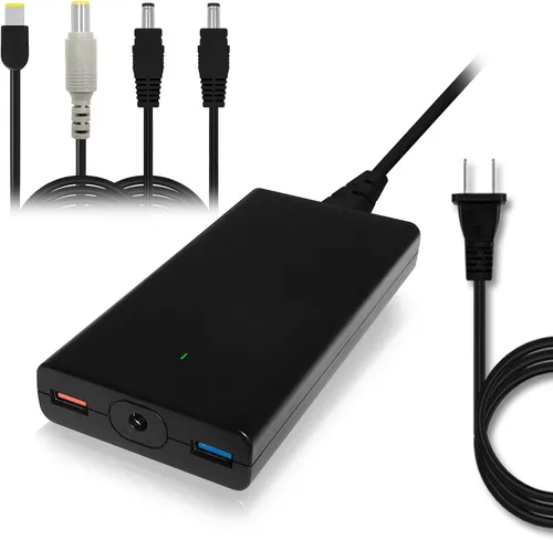 BatPower Cargador de repuesto delgado A90L de 120 W compatible con Lenovo ThinkPad Carbon Ultrabook IdeaPad Helix Flex Yoga Laptop Fuente de