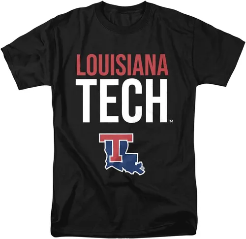 Vista 165 de LOGOVISION Official Collegiate Distressed Stacked Short Sleeve Unisex for Men & Women T Shirt Collection 3