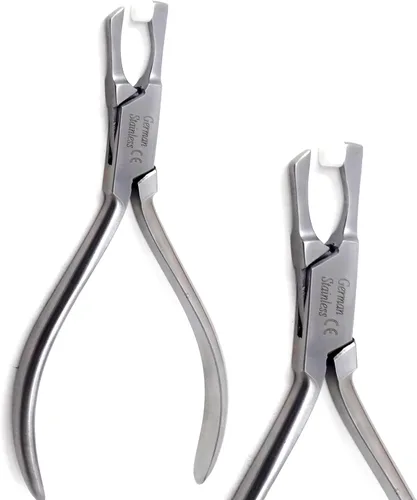 Vista 15 de Alicates de doblado de alambre de ortodoncia de acero inoxidable alemán prémium (alicates de 3 puntas)