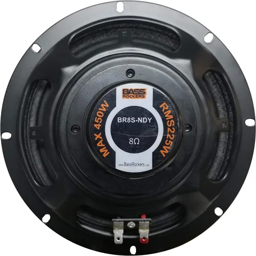 Vista 2 de Bass Rockers BR8S-NDY Altavoz delgado de neodimio de alto rendimiento de 8 pulgadas