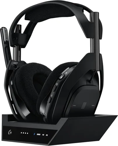 Logitech G Astro A50 X Multi-Platform Wireless Gaming Headset + Base Station for PS5/Xbox/PC: PLAYSYNC Video & Audio Switcher, HDMI 2.1 4K 120Hz