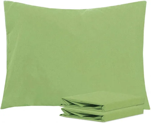 Vista 165 de NTBAY Juego de fundas de almohada estándar, paquete de 2 fundas de almohada de microfibra cepillada de 20 x 26 pulgadas, suaves, sin arrugas