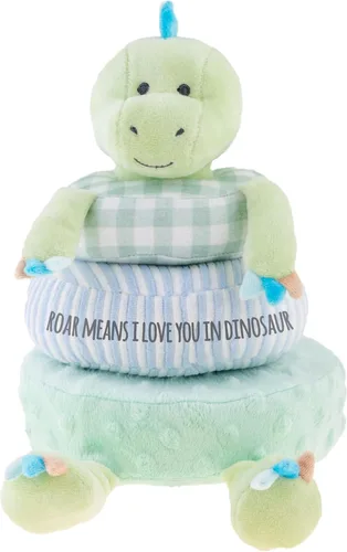 Vista 10 de Stephen Joseph, Peluche apilable y anidable, juguete de aprendizaje de anillos apilables para bebé, juguete sensorial para el desarrollo del bebé