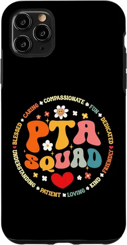 Vista 11 de iPhone 15 Parents Teacher Association Team Supporter PTA Squad Case