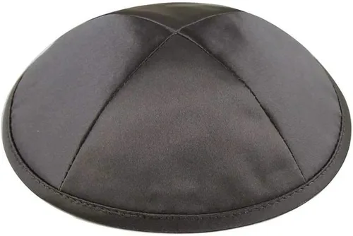 Vista 2 de Zion Judaica Deluxe Satin Kippot Bulk Packs Kippas o Kippa Individual Incluye Clips Kipa Gratis