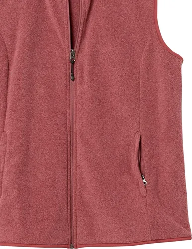 Vista 9 de Tienda Essentials Chaleco de forro de vellón suave, sin mangas, de corte clásico para mujer (disponible en tallas extragrandes)