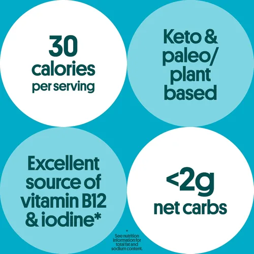 Vista 28 de Gimme Algas Marinas Aperitivos de Algas Marinas Tostadas Orgánicas Premium, Chile Lima, 20 Unidades, Keto, Vegano, Sin Gluten, Gran Fuente