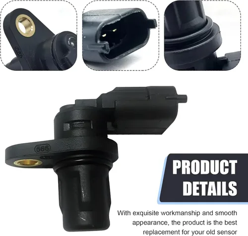 Vista 5 de Sensor de posición del árbol de levas del motor de automóvil, enchufe automático resistente a altas temperaturas enchufar y usar, ajuste perfecto
