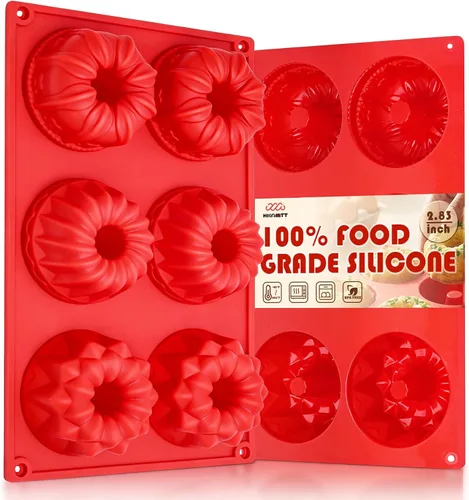 Vista 23 de HKNMTT Moldes de Silicona Mini Forma Redonda, 468 Cavidades Bandeja de Horneado de Pequeñas Semi Esferas Moldes para Golosinas para Perros y Dulces