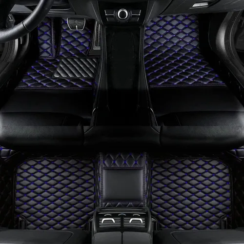 Tapetes de cuero de lujo personalizados para todo tipo de clima, impermeables, compatibles con el 90% de los sedán, camioneta, Coupé, convertible,