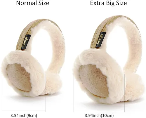 Vista 3 de Aurya Orejeras clásicas unisex para invierno y exteriores para mujer