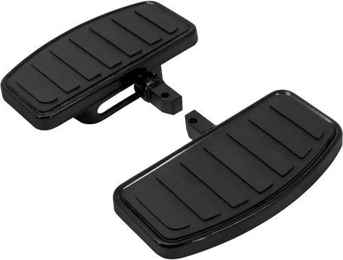 Estriberas ajustables Lo.gas Estriberas traseras para pasajeros con pies anchos Compatibles con VTX1300, VTX1800, Suzuki C50, VL800, VL400, Yamaha