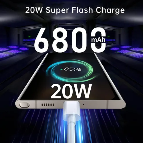 Vista 6 de C24U - Teléfono celular desbloqueado Android 14, 8GB+256GB Octa-core Smartphone, batería de 6800 mAh, teléfono móvil de carga rápida, pantalla FHD+