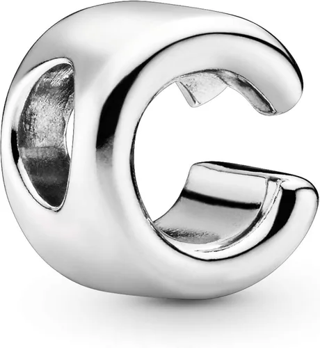 PANDORA Jewelry Letter Alphabet Charm - Beautiful Charm Letter Charm Bracelets - Silver