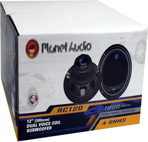 Vista 8 de Planet Audio Subwoofers AC12D de 12 pulgadas 3600 W (par)