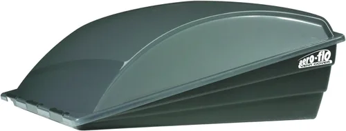 Vista 6 de Camco Cubierta de ventilación de techo estándar, se abre para una fácil limpieza, diseño aerodinámico, se monta fácilmente en RV con accesorios Negro