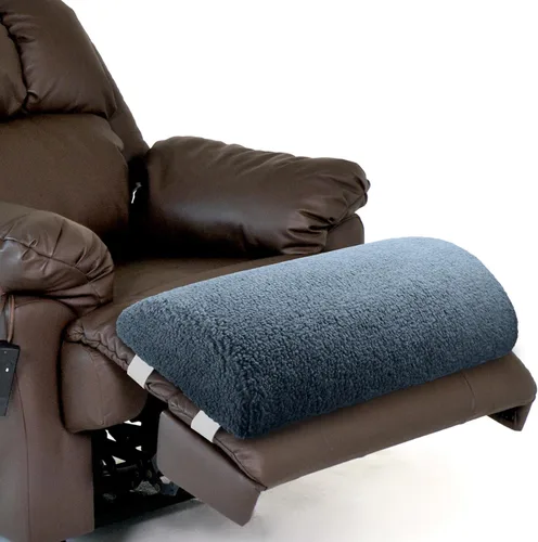 Vista 13 de Wesiti Almohada Cojín para Pies de Sillón Reclinable de Alta Resistencia Espuma Viscoelástica Sherpa Bolster para Dormir y Descansar Almohada