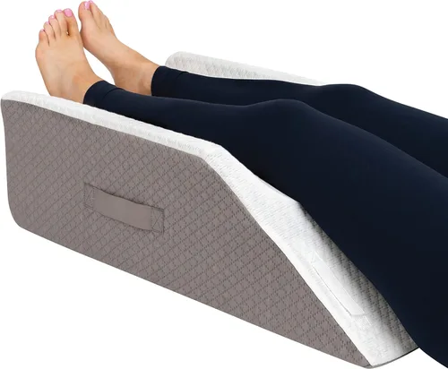Vista 8 de Kölbs - Almohada doble de elevación de piernas Almohada para después de cirugía Elegante funda de jacquard chic