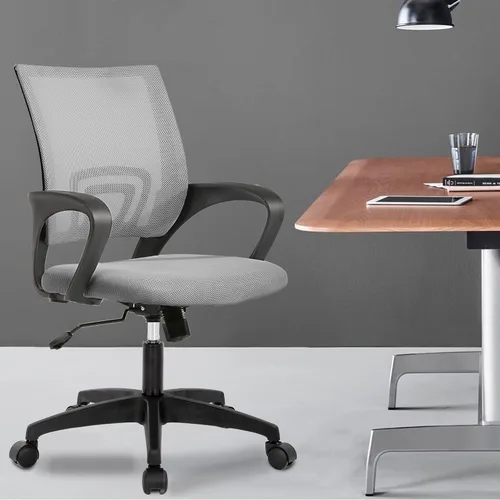 Vista 6 de PayLessHere Silla de oficina en casa, silla de escritorio para computadora, silla ergonómica ajustable, soporte lumbar, reposabrazos ejecutiva