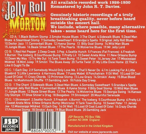 Vista 2 de Jelly Roll Morton 1926-1930