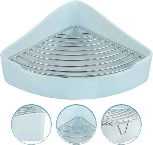 Vista 9 de Sartén de arena para animales pequeños, jaula de animales pequeños, inodoro de cerámica, triángulo, conejo, esquina, hámster, orinal para hámster